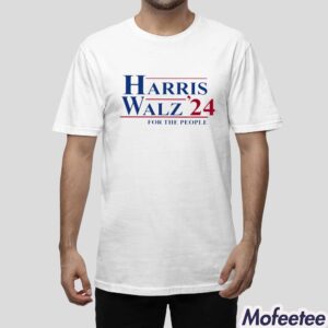 Harris Walz 24 For The People Shirt 1