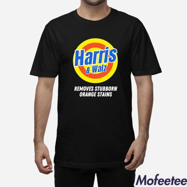 Harris Walz Removes Stubborn Orange Stains Shirt