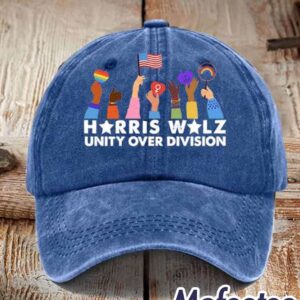 Harris Walz Unity Over Division Hat 1