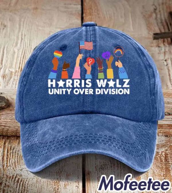 Harris Walz Unity Over Division Hat