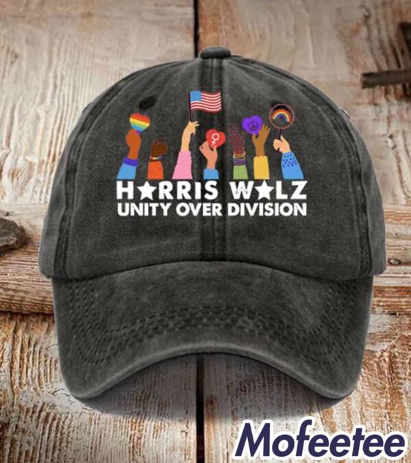 Harris Walz Unity Over Division Hat