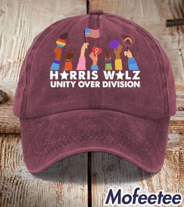 Harris Walz Unity Over Division Hat