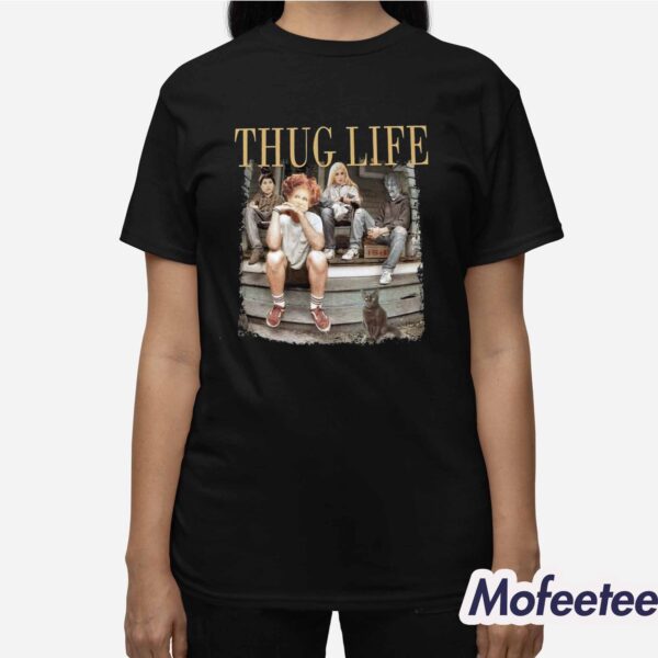 Hocus Pocus Thug Life Halloween Bad Witches Shirt