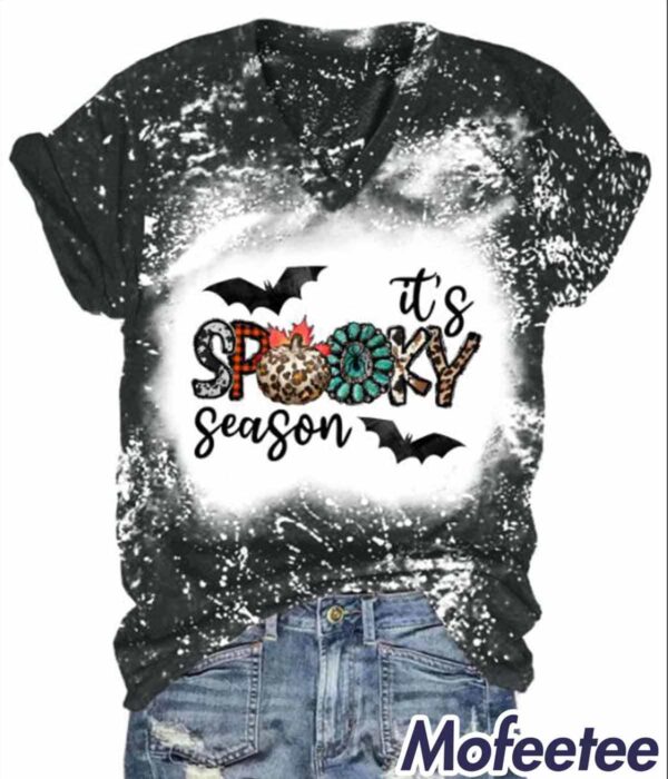 It’s Spooky Season Print Shirt