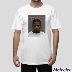 Jamanson Fremond Hillsborough County Sheriff's Office Booking Image Shirt 1