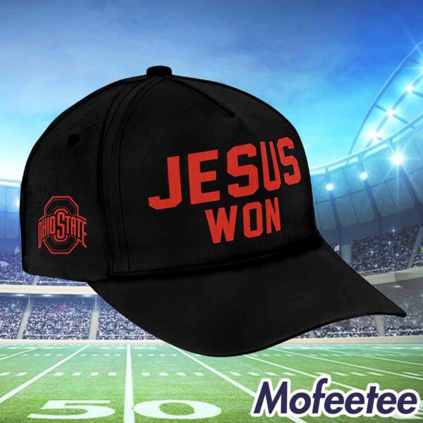 Jesus Won Red Hat Cap 2024