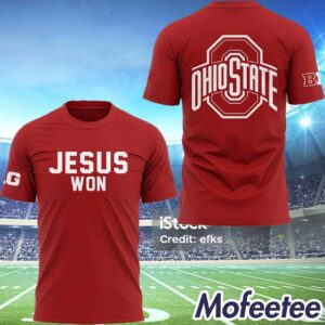 Jesus Won Red Shirt 2024 1