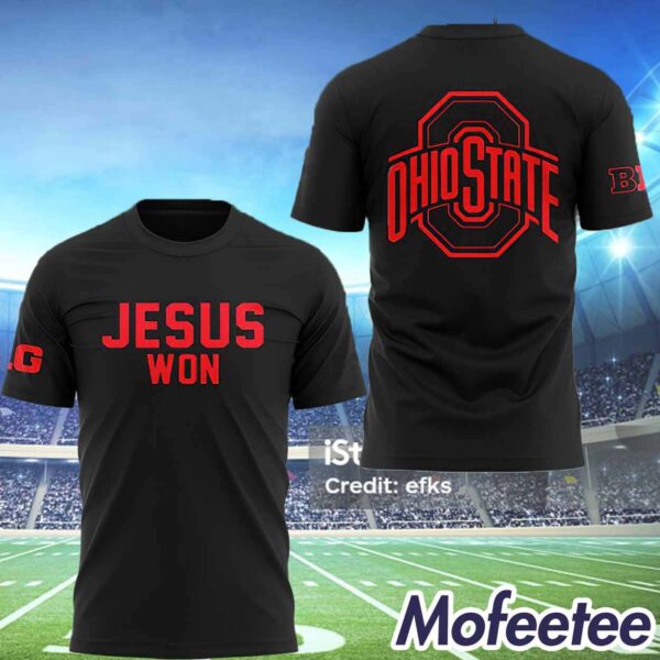 Jesus Won Red Shirt 2024