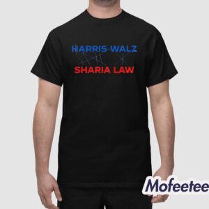 Kamala Harris Tim Walz Sharia Law Shirt 1