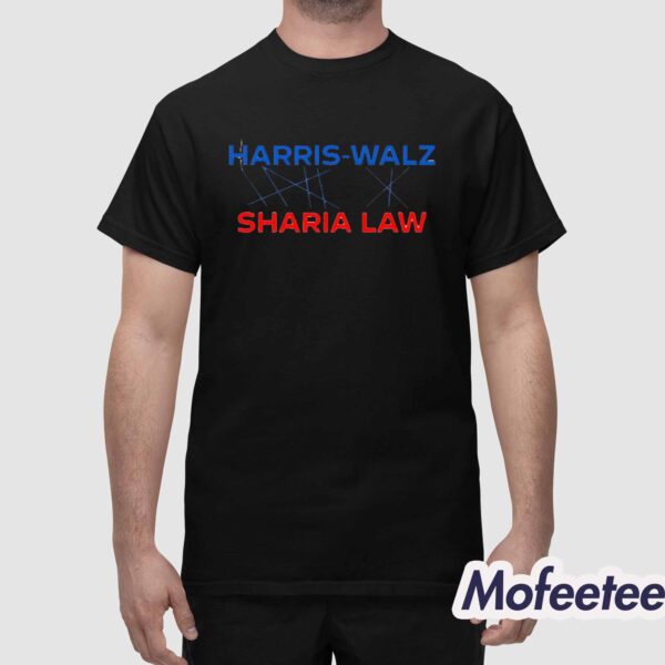 Kamala Harris Tim Walz Sharia Law Shirt