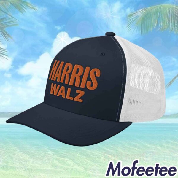 Kamala Harris Walz 24 Trucker Hat