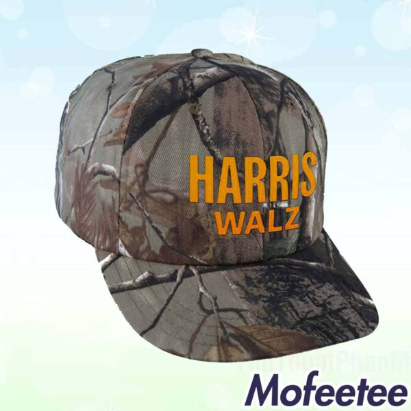 Kamala Harris Walz Camo Hat