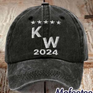 Kamala Walz 2024 Print Baseball Cap 1