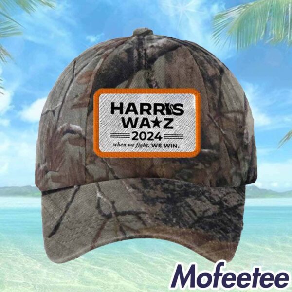 Kamala Walz 2024 When We Fight Hat