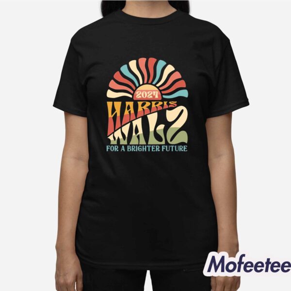 Kamala Walz For A Brighter Future Presidential Election Shirt