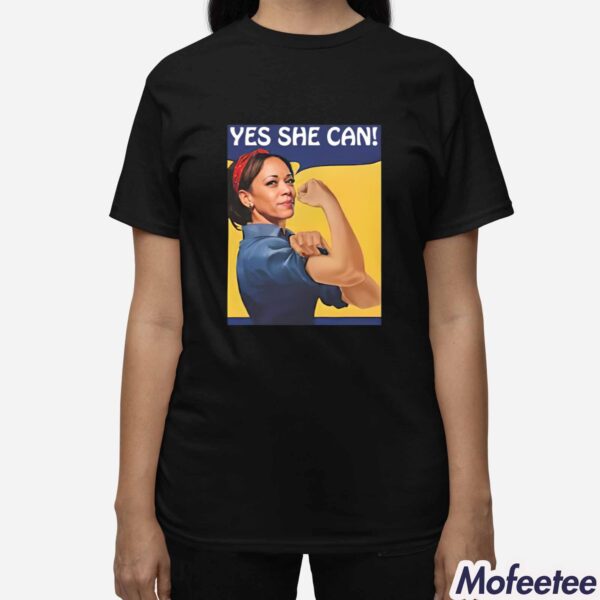 Kamala Yes She Can Shirt