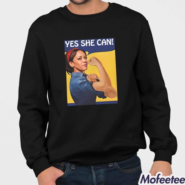 Kamala Yes She Can Shirt