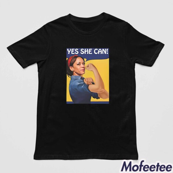 Kamala Yes She Can Shirt