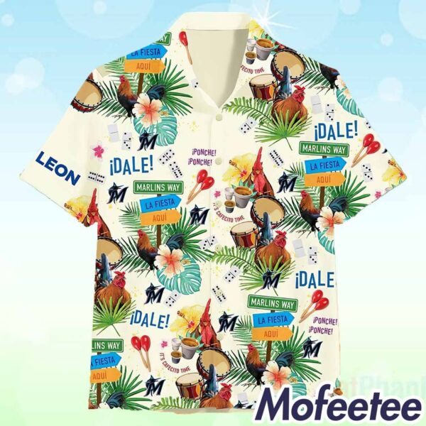 Marlins Billy’s Birthday Tropical Shirt 2024 Giveaway