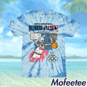 Mens Basketball United States Paris USA 24 Olympics Shirt 1