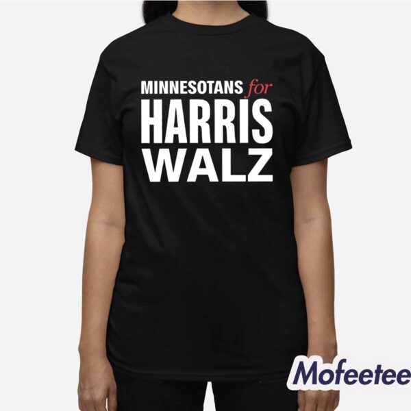 Minnesotans For Harris Walz Shirt