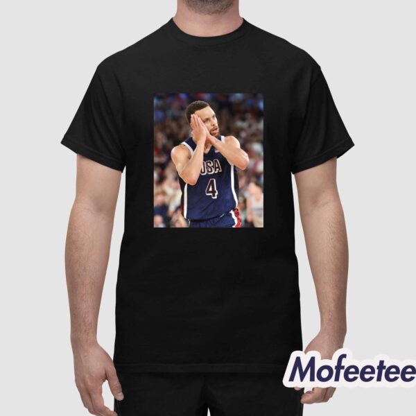 Nuit Nuit Stephen Curry USA Basketball Paris 2024 Shirt