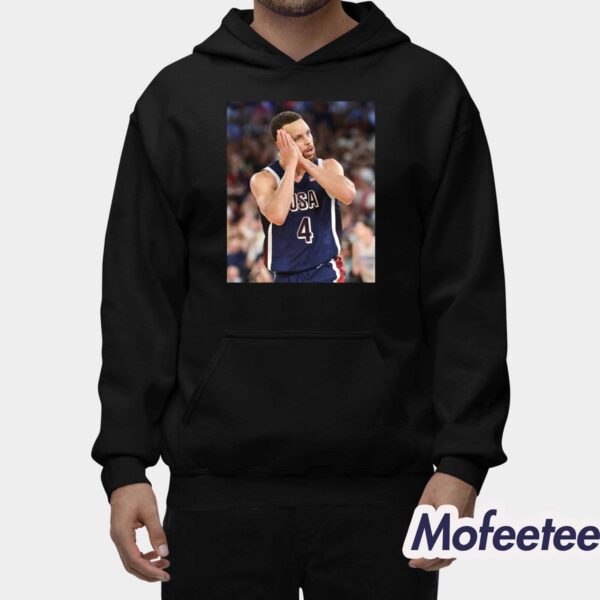 Nuit Nuit Stephen Curry USA Basketball Paris 2024 Shirt