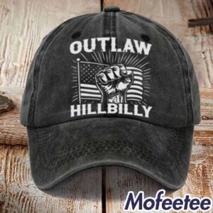 Outlaw And Hillbilly Flag Print Hat 1