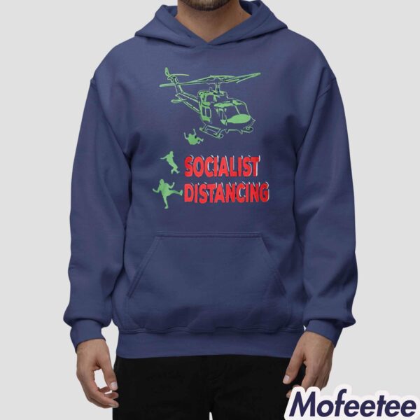 Pilot Socialist Distancing Helicopter Shirt