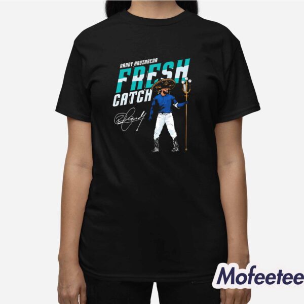 Randy Arozarena Fresh Catch Seattle Mariners Baseball Nature Shirt