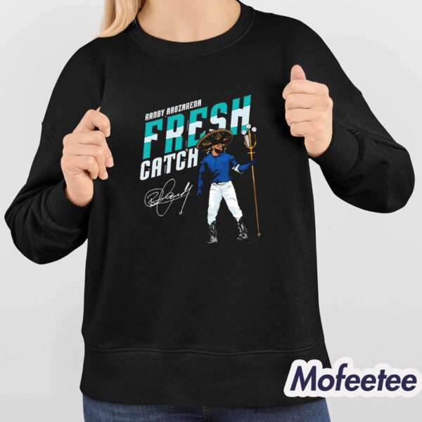 Randy Arozarena Fresh Catch Seattle Mariners Baseball Nature Shirt