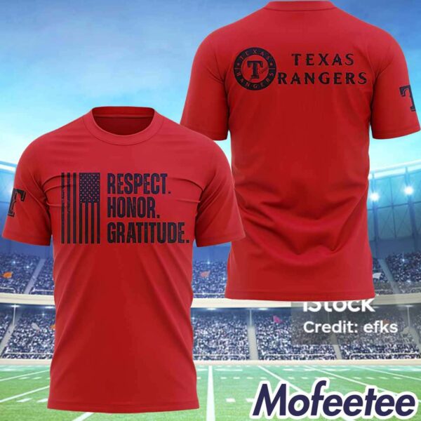 Rangers Respect Honor Gratitude Shirt