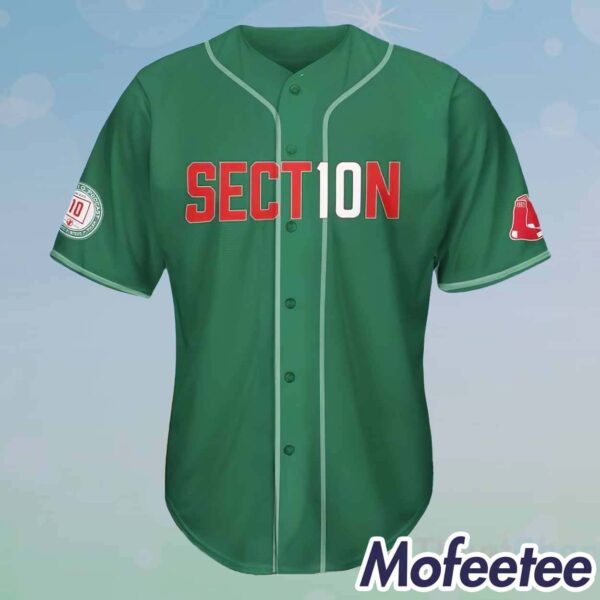 Red Sox Section 10 Night Jersey 2024 Giveaway