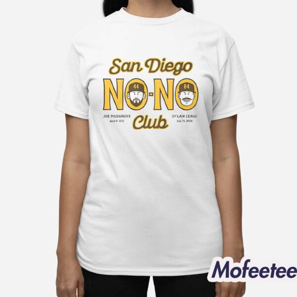 San Diego No-No Club Shirt