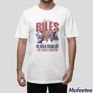 Simone Biles 4x Gold Medalist 23x World Champion Shirt 1