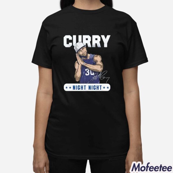 Steph Curry Night Night Shirt