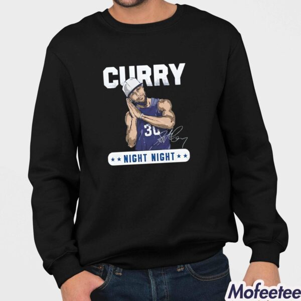 Steph Curry Night Night Shirt