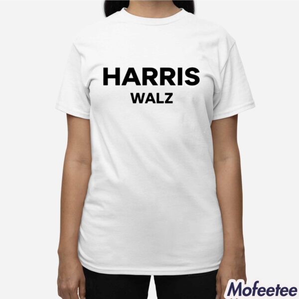 Swedish Wearing Harris Walz Shirt