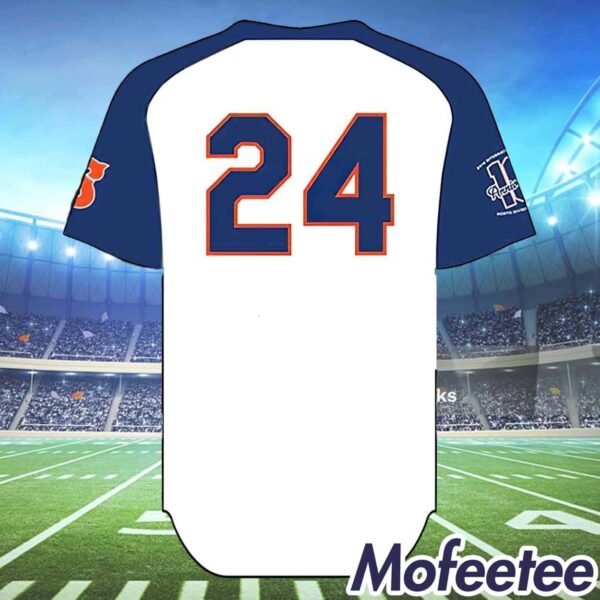 Syracuse Mets Orange Blue Chiefs Jersey 2024 Giveaway