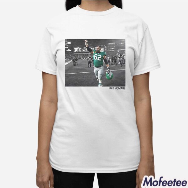 Travis Kelce Jason Kelce Pay Homage Shirt