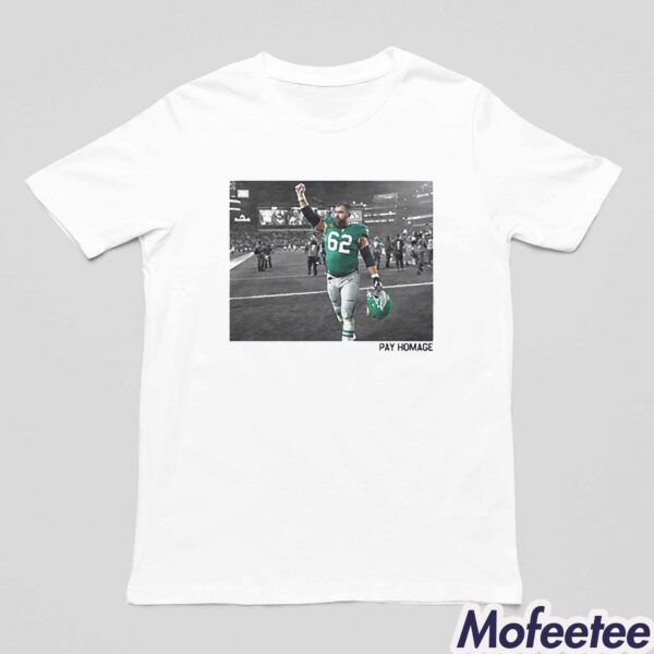 Travis Kelce Jason Kelce Pay Homage Shirt