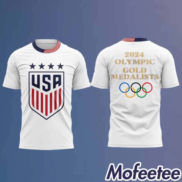 USA 2024 Olympic Gold Medalist Shirt