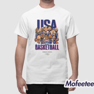 USA Basketball Olympic Paris 2024 Shirt 1