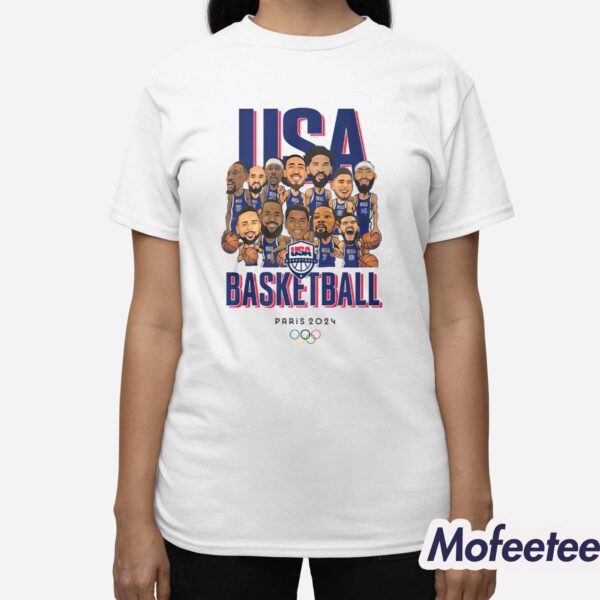 USA Basketball Olympic Paris 2024 Shirt