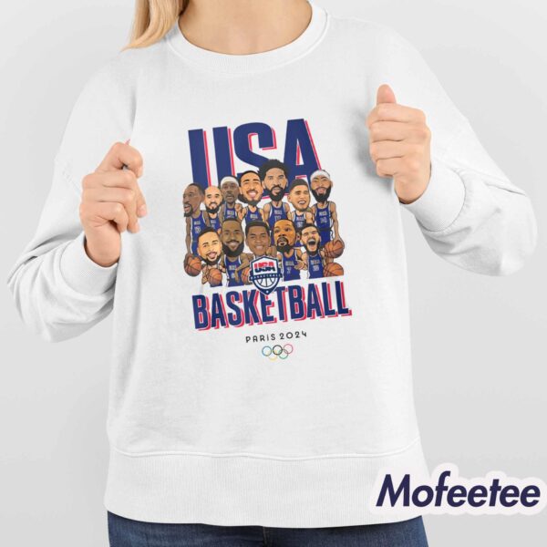 USA Basketball Olympic Paris 2024 Shirt