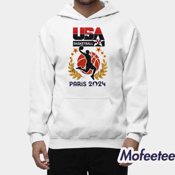 USA Basketball Olympic Paris 2024 Shirt Hoodie