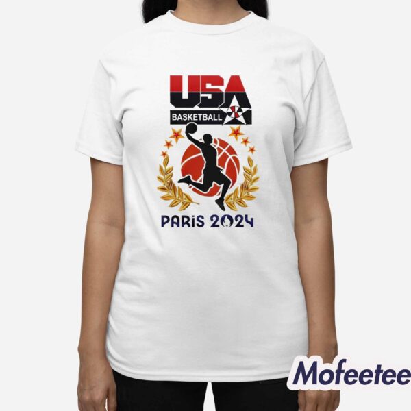 USA Basketball Olympic Paris 2024 Shirt Hoodie