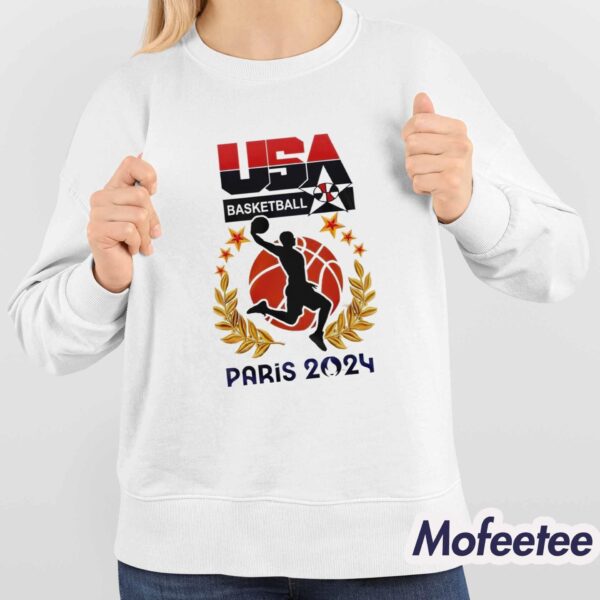 USA Basketball Olympic Paris 2024 Shirt Hoodie