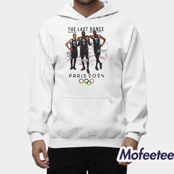 USA Basketball The Last Dance In Olympic Paris 2024 Shirt