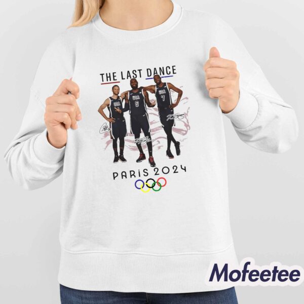 USA Basketball The Last Dance In Olympic Paris 2024 Shirt